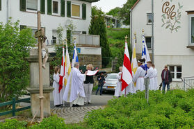 Bittprozession an Christi Himmelfahrt (Foto: Karl-Franz Thiede)